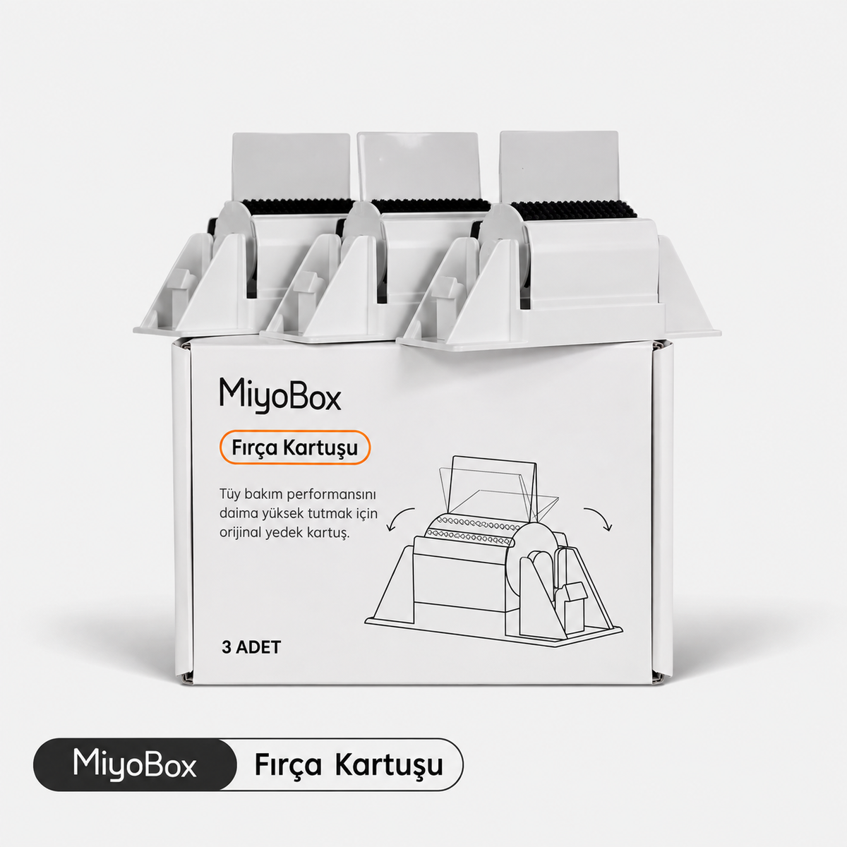 MiyoBox 3’lü Tüy Bakım Kartuşu